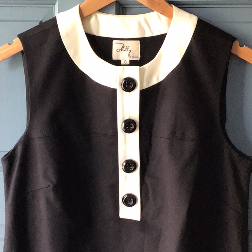VGUC Milly of NY A line cotton stretch shift dress